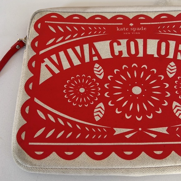 KATE SPADE Viva Colores Colorful Red and Pink iPad Tablet Case - Picture 10 of 16